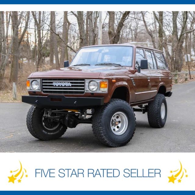 1984 toyota land cruiser manual fj60 4wd 4x4 arb lifted serviced carfax