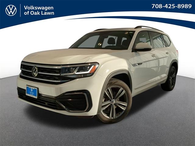 2021 volkswagen atlas 3.6 se w/ technology r-line