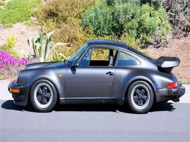 slate grey porsche 930 turbo s with 35,815 miles available now!