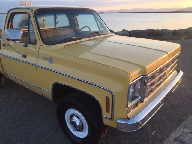 1978 chevrolet cheyenne k10 4wd california barn find original paint no reserve