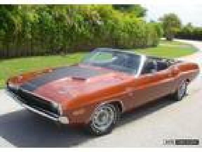1970 dodge challenger r/t conv in san francisco, ca