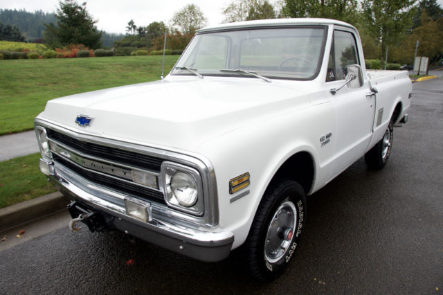 1970 chevrolet k10 shorted 4wd with only 51,000 actual miles !!!