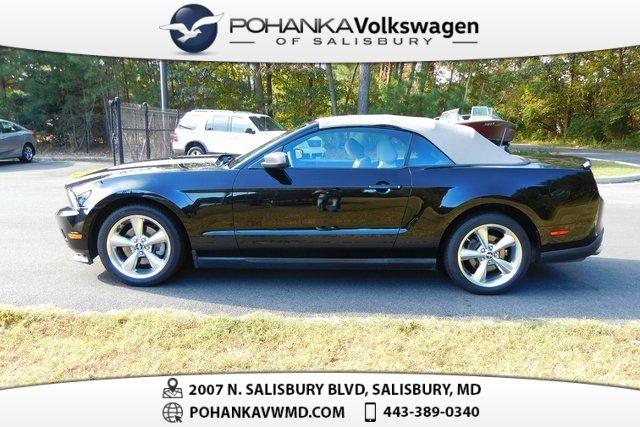 used 2012 ford mustang convertible salisbury, md 21801 for sale in salisbury, maryland