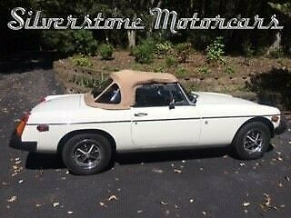 1974 white roadster convertible 4 speed great driver fun car