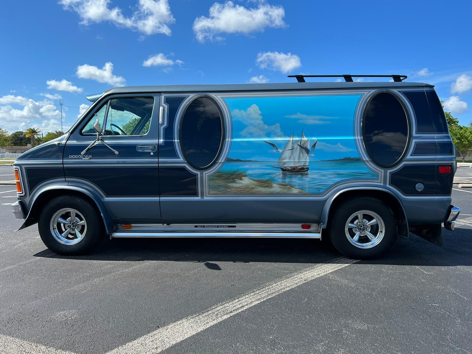 1979 dodge ram van custom van. low miles rare survivor automatic