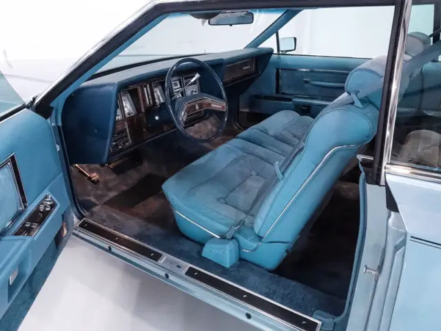 1979 lincoln continental mark v | power sunroof | wedgewood blue luxury group