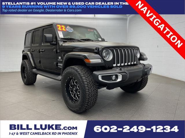 2022 jeep wrangler unlimited sahara
