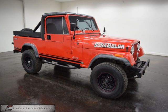 1983 jeep cj8 scrambler 4x4 #019301