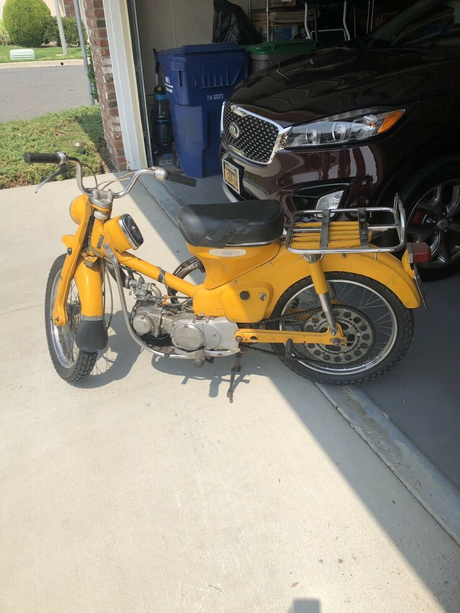 1969 honda honda yellow rwd manual