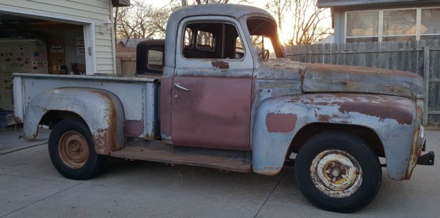 1950 international l-112 shortbox pickup