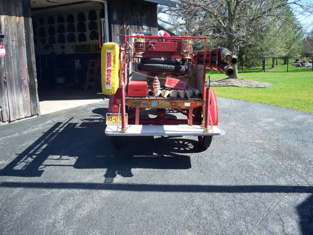 model t fire truck