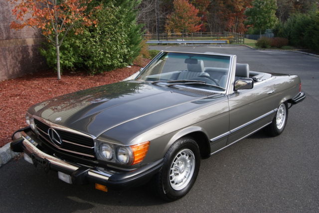 1985 mercedes-benz 380sl 15k mile show quality vehicle !!!