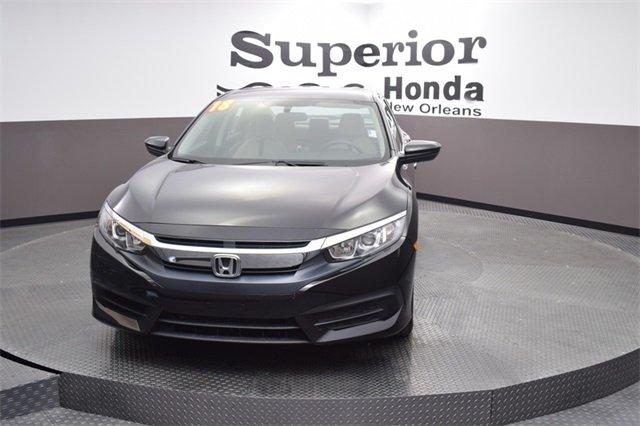certified 2018 honda civic lx sedan harvey, la 70058 for sale in harvey, louisiana