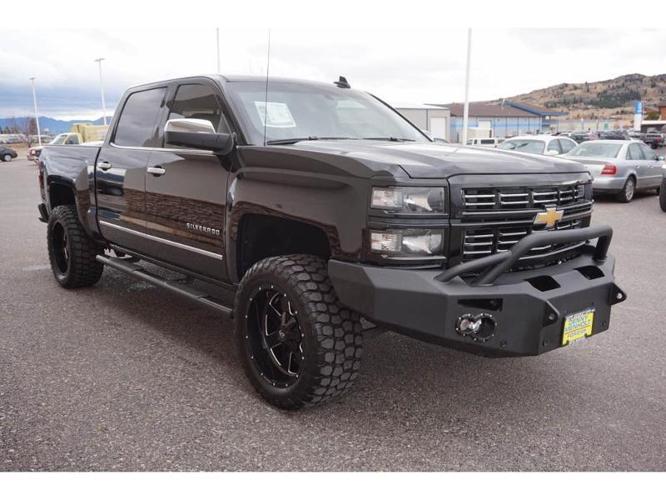 2015 chevrolet silverado 1500 ltz 4x4 ltz 4dr crew cab 5.8 ft. sb for sale in butte, montana