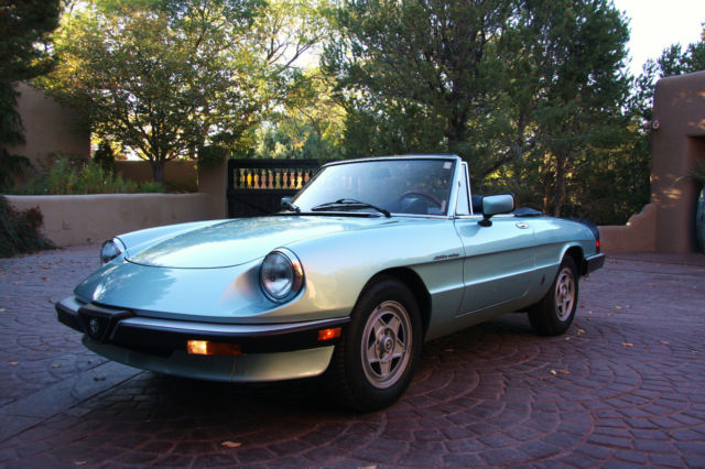 1983 alfa romeo spider veloce, 30,000 original miles, all original, triumph, mg