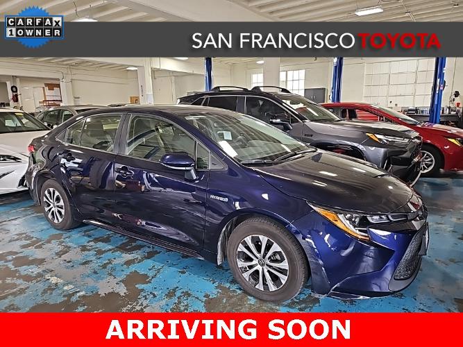 cpo 2021 toyota corolla hybrid le