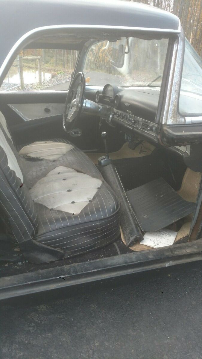 1955 ford thunderbird sportscar black rwd automatic original