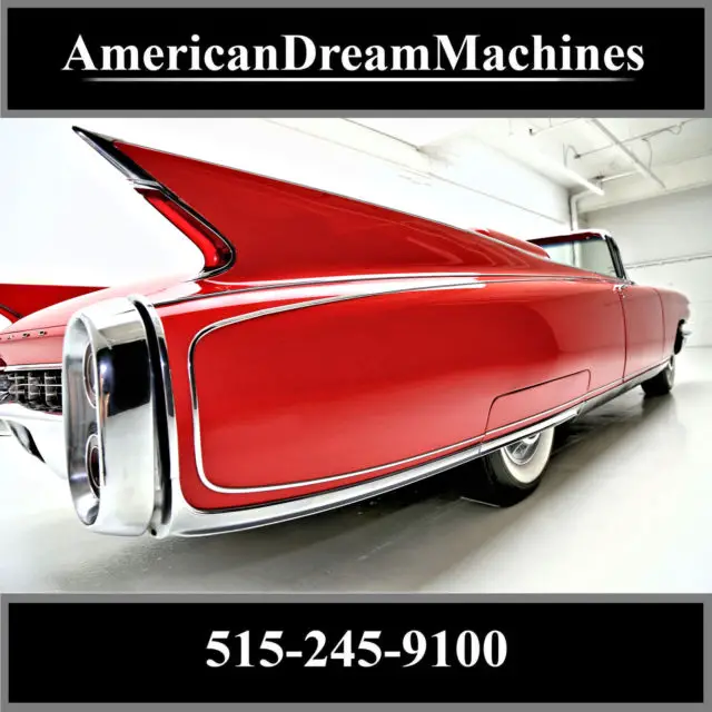 1960 cadillac eldorado biarritz convertible low miles, 3 owner, 49823 miles