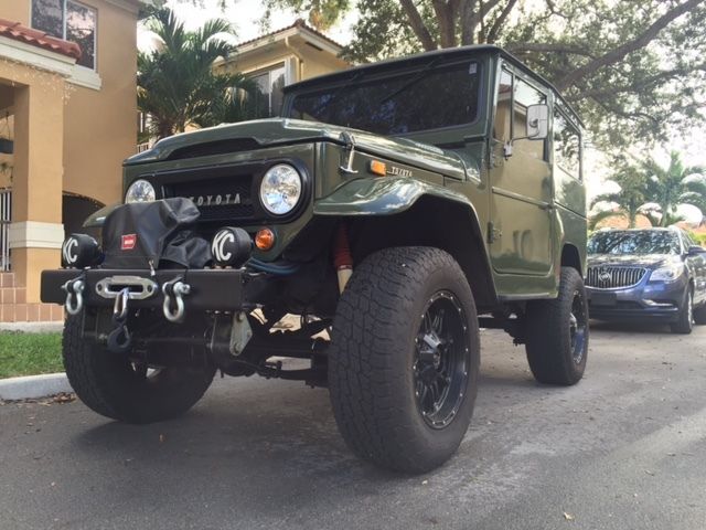 completely frame-off restored 1977 toyota land cruiser