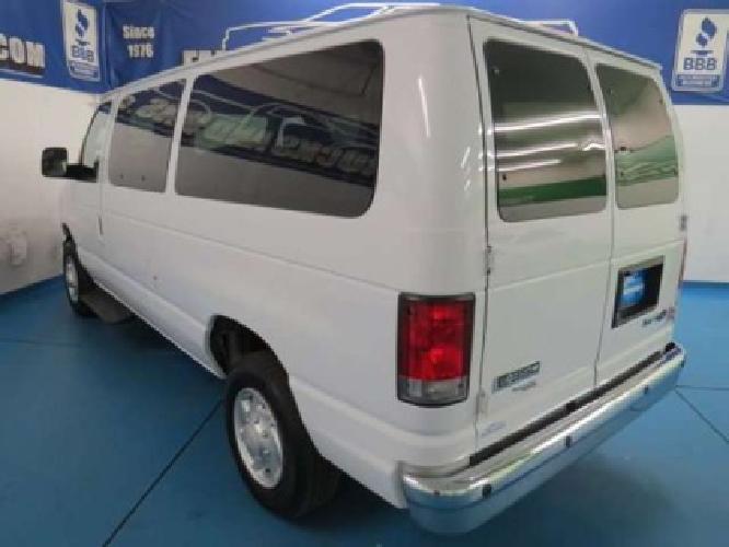2013 ford econoline wagon e350 xlt sd flex fuel club wagon 15 pass in denver, co