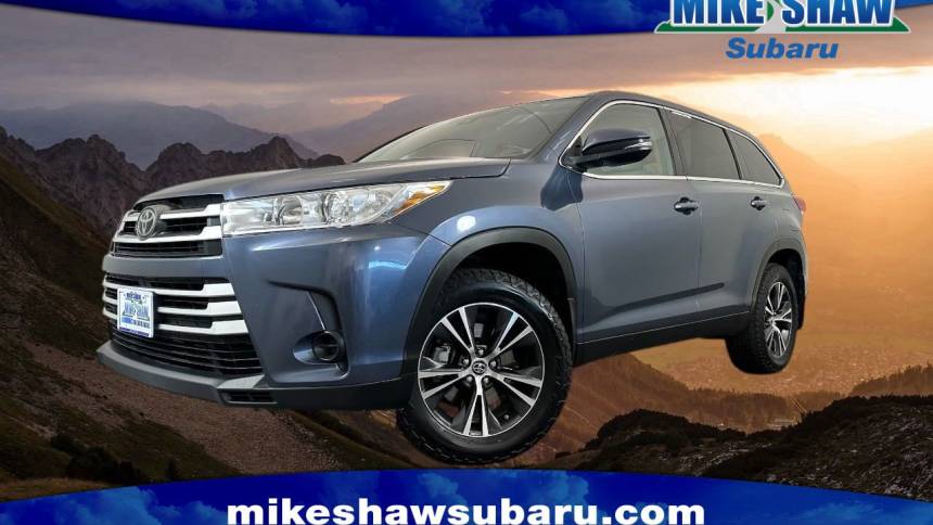 2019 toyota highlander le