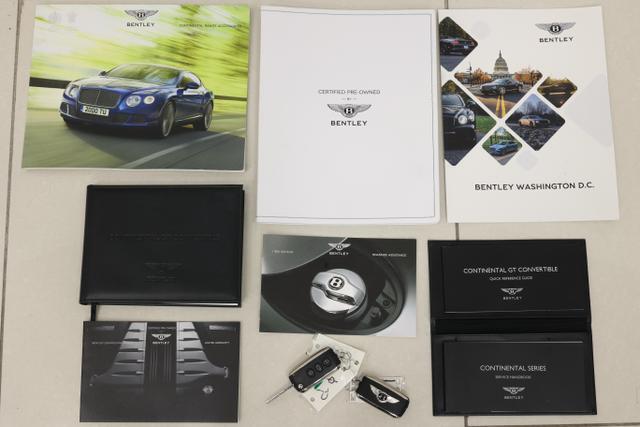 2014 bentley continental gt s convertible 2d