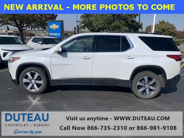 2021 chevrolet traverse lt leather