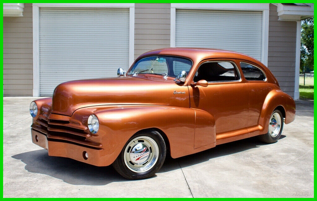 1947 chevrolet flettline aero-sedan 5.7l 350 v8 automatic