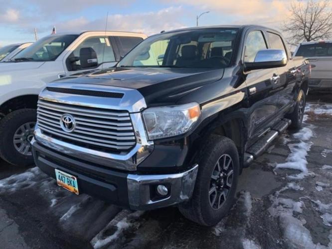 2014 toyota tundra limited 4x4 limited 4dr crewmax cab pickup sb (5.7l v8 ffv for sale in bonetraill, north dakota