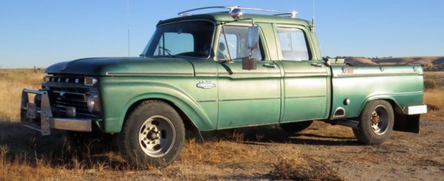 1966 ford 250 twin i-beam crew cab pickup