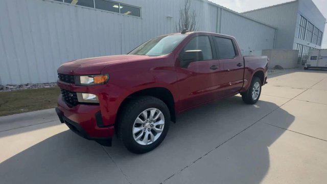 2021 chevrolet silverado 1500 4wd crew cab short bed custom