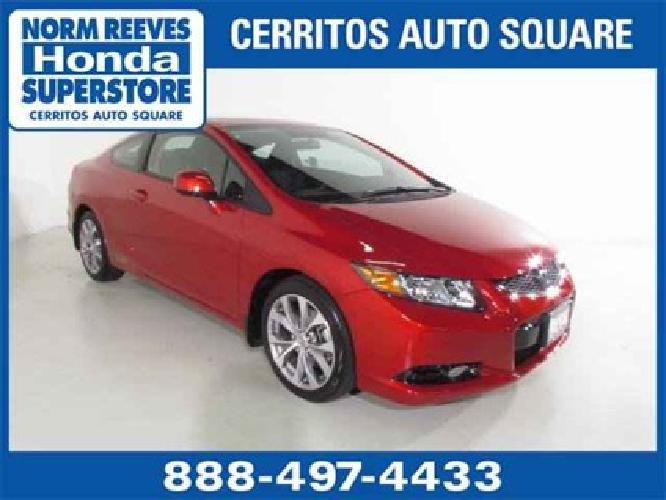 2012 honda civic si coupe si in cerritos, ca