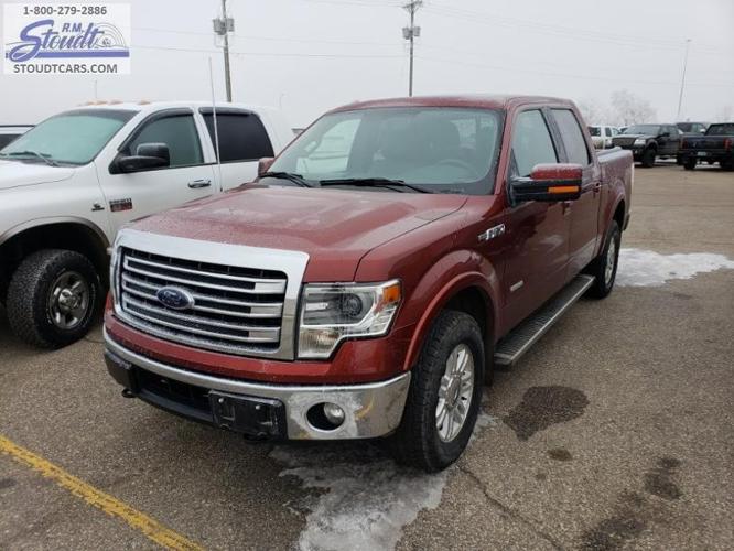 2014 ford f-150 lariat 4x4 lariat 4dr supercrew styleside 5.5 ft. sb for sale in bloom, north dakota