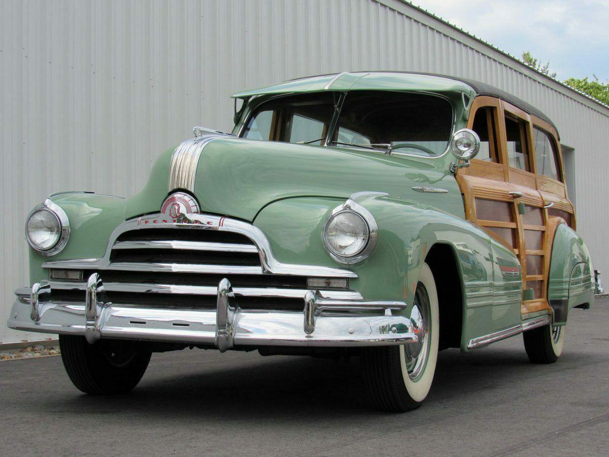 1947 pontiac streamliner woody wagon restored