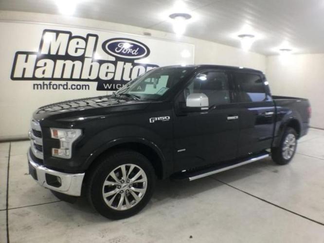 2015 ford f-150 lariat 4x2 lariat 4dr supercrew 5.5 ft. sb for sale in wichita, kansas