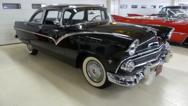 1955 ford crown victoria 33092 miles black 2 dr ht 272 automatic