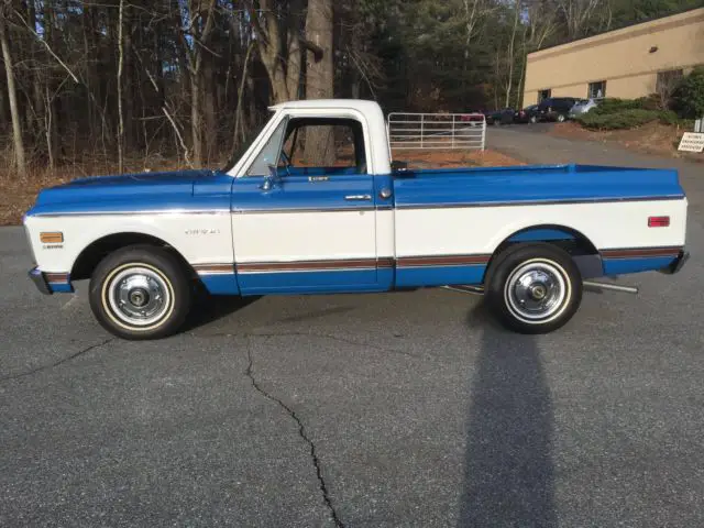 1969 chevy cst/10 shortbed. factory buckets, 350ci, restored!!