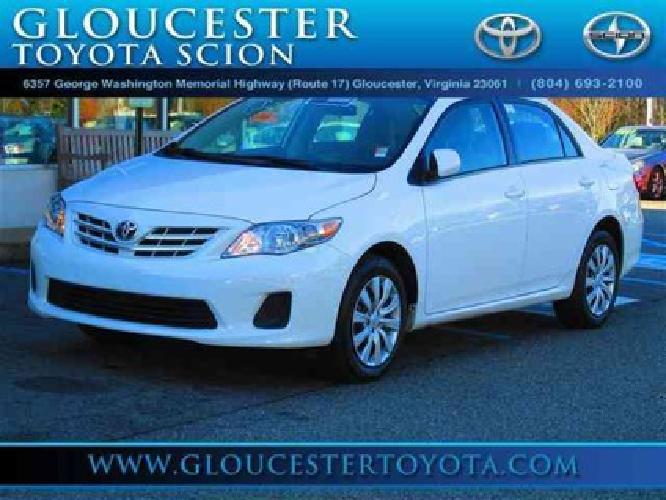 2013 toyota corolla le in gloucester, va