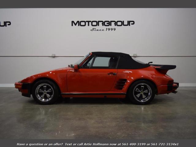 1987 porsche 911 carrera turbo cabriolet 930 slant nose rare, we finance fl