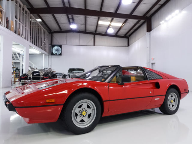 1982 ferrari 308 gtsi, 38,968 actual miles! long-term ownership! matching #s!