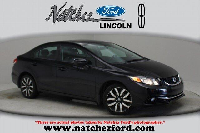 used 2014 honda civic ex-l natchez, ms 39120 for sale in church hill, mississippi