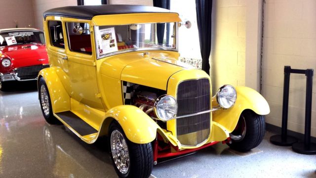 1929 ford model a street rod - steel body and fenders - complete restoration!