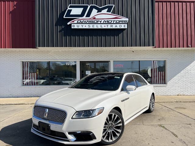 2017 lincoln continental reserve
