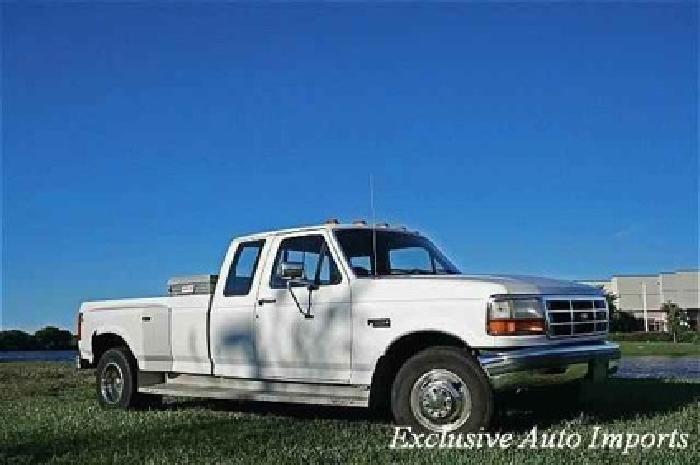 used 1992 ford f-350 supercab 155 inch wb drw truck, 84,900 miles in pompano beach, fl