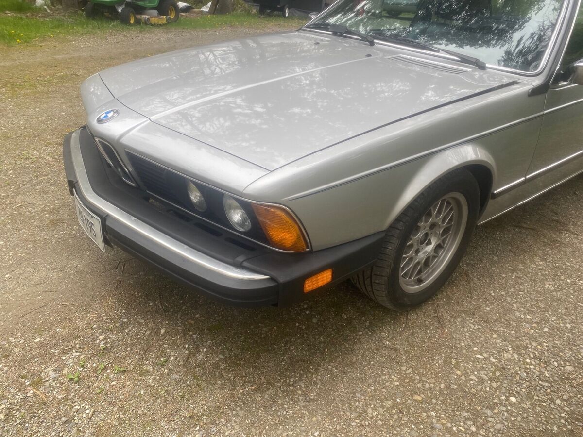 1983 bmw 633csi coupe grey rwd automatic csi automatic