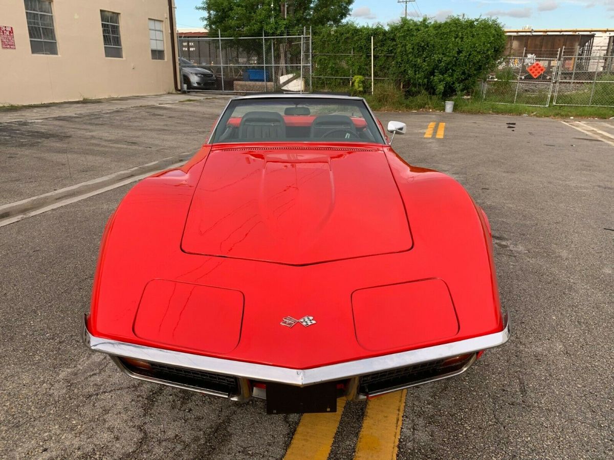 1971 corvette convert, 4-spd, #'s matching