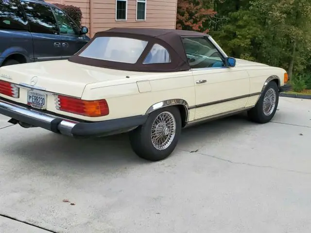 1985 mercedes 380sl r107 classic car (project) as-is condition