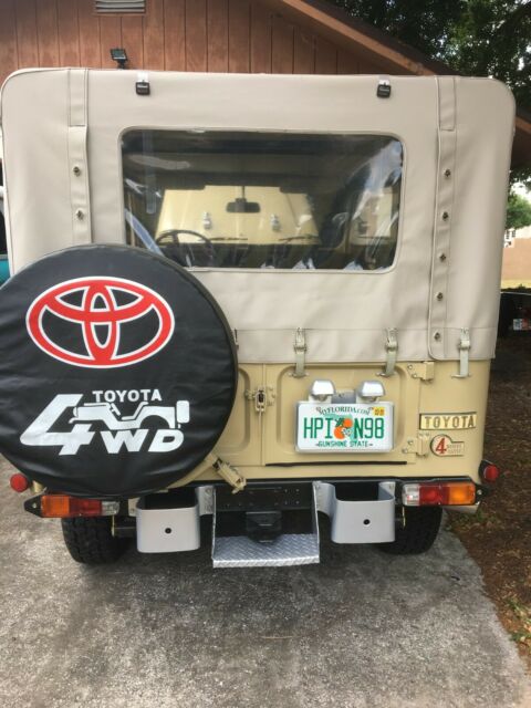 1981 toyota fj-40 international model, soft/hard top,6 cyl 4200cc, restored 2016