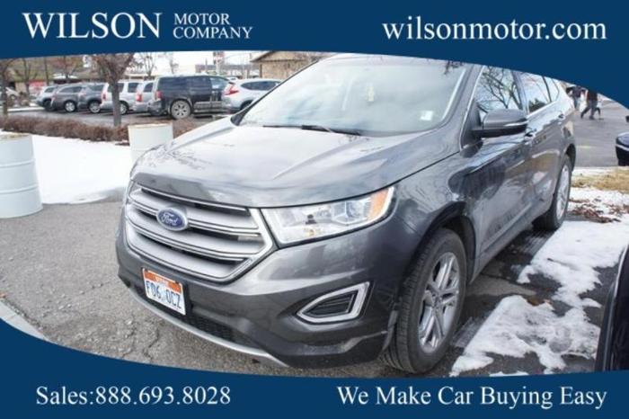 2017 ford edge titanium awd titanium 4dr crossover for sale in logan, utah