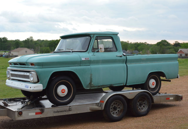 original 1965 chevrolet c10 swb fleetside pickup truck